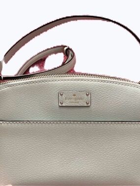 kate spade light blue pebble leather crossbody bag